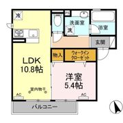 パレ クレールの間取り画像