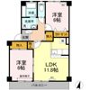 フォブール佐古 A棟の間取り画像
