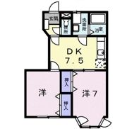 ヴィアーレK・Sの間取り画像