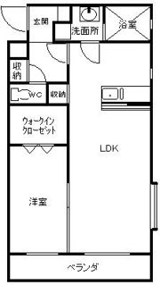 アンソレイエ・槙の間取り画像