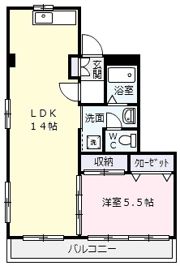 サンコーポ八代（やしろ）の間取り画像