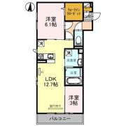 イーストラインⅡの間取り画像