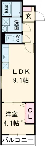 GMC HIRANOの間取り画像