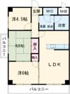 ハイムヤマダの間取り画像