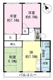 ヴィレッジセリザワの間取り画像