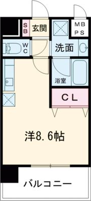 コンフォートUの間取り画像