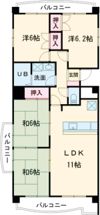 フィオーレ豊橋の間取り画像