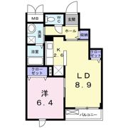 ラフレシール三島の間取り画像