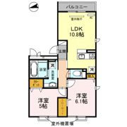 レジデンス平野の間取り画像