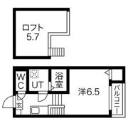 Luce花目の間取り画像