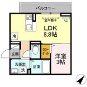 フェリックス葵の間取り画像