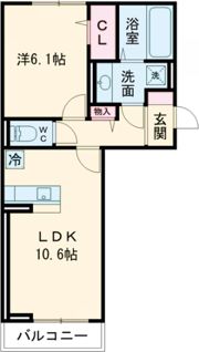 D-roomNext小郡の間取り画像