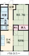 上中グリーンハイツの間取り画像
