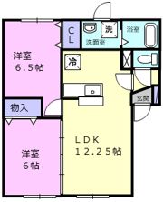 エルレガーデンⅡの間取り画像