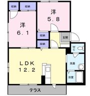 コートMT H館の間取り画像