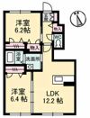 シャーメゾン万々Ⅰの間取り画像