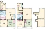 本山中町3丁目戸建の間取り画像