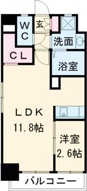 MGA黒崎Wの間取り画像
