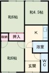 片場新町貸家の間取り画像