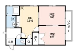 キャロットⅡの間取り画像