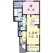 シルク ヴィラ Ⅱの間取り画像