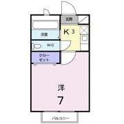 ベウラハイツの間取り画像
