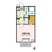 レジデンツ藤 Cの間取り画像