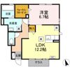 シャルマン ヴィー Aの間取り画像