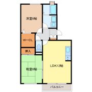 サクセス岩崎台 Cの間取り画像