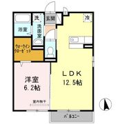 ル アンブル Bの間取り画像