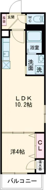 F asecia assistの間取り画像
