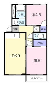 アーバンハイツの間取り画像