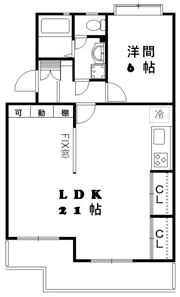 エルセリート神宮の間取り画像