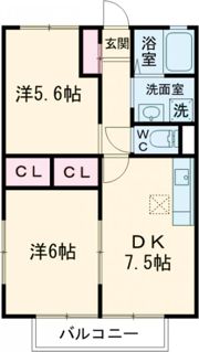 茂原ハイムの間取り画像