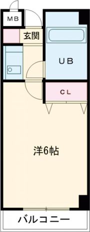 コーポ三和新大宮Ⅱ号館の間取り画像