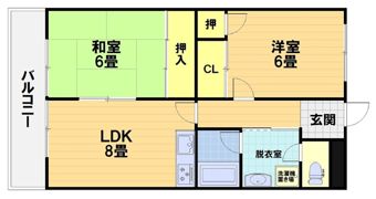 ルシエール川豊の間取り画像