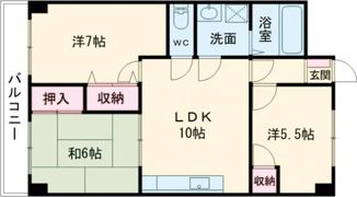 ブリリアンKの間取り画像