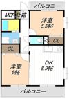 ベルドミールの間取り画像