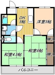 光和荘の間取り画像