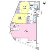 クローバーハウス鷺沼の間取り画像