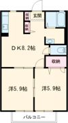 デイールの間取り画像