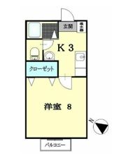 アリヴィオⅡ番館の間取り画像