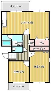 casa稲木の間取り画像