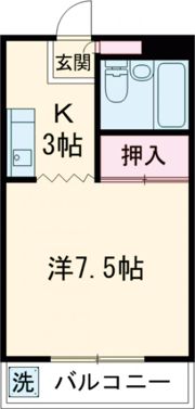 TMハイツの間取り画像
