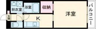 アンプルール フェール U-HAの間取り画像