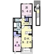 ヴィラベルデ背戸山の間取り画像