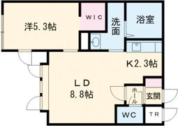ブランシェの間取り画像