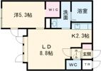 ブランシェの間取り画像