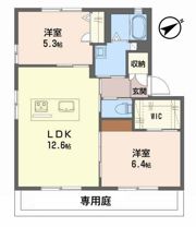 プレクシモHARAの間取り画像