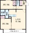 アルファレジデンス末広の間取り画像